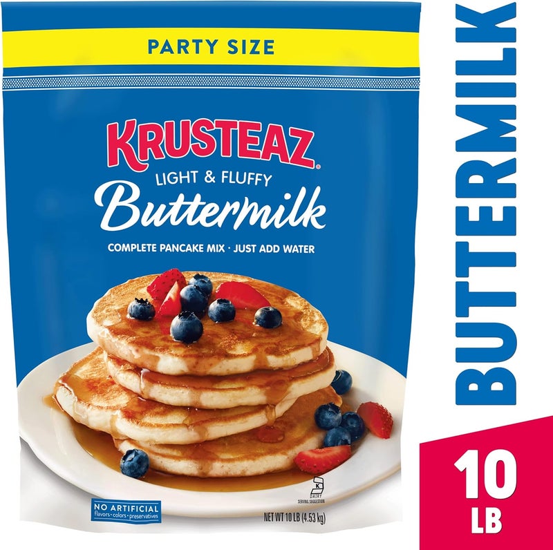 Krusteaz Buttermilk Pancake & Waffle Mix - 4.53kg - Image 4